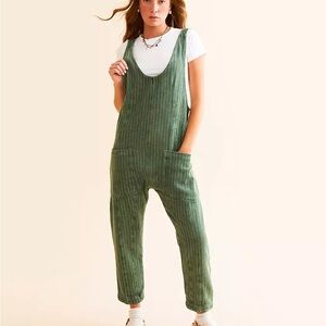 Free People High Roller Overall Jumpsuit